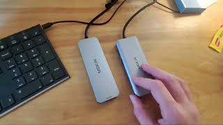 MOKiN USB C Docking Station Dual Monitors for Windows