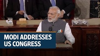 PM Narendra Modi addresses the US Congress