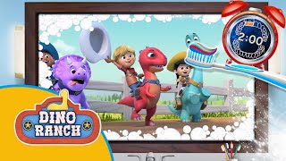 Dino Ranch Toothbrush timer with Music. Dinosaurs!
