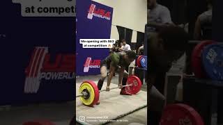 When I almost BROKE my back deadlifting 455 LBS 😳🤕