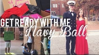 Get Ready With Me: Navy Ball \u0026 How I Got Asked!