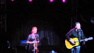 The Drop And Lift - Amanda Shires ft Jason Isbell at Thekla, Bristol 18th Nov 2013