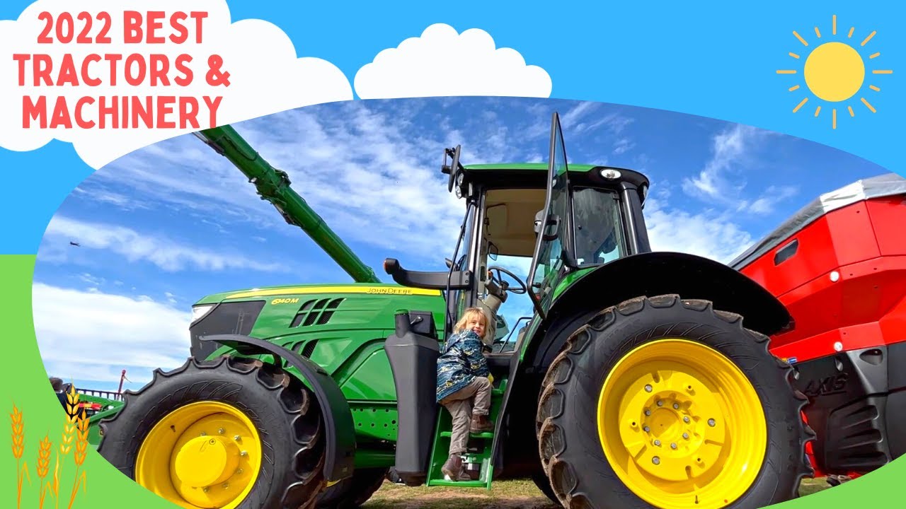 Favourite Tractors Farm Machinery Chosen By Kids Tractor Videos