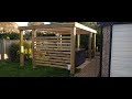 How to build a Pergola from Railway Sleepers in 3 minutes