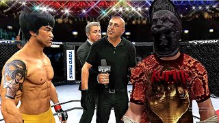 UFC 4 | Bruce Lee vs. Gladiator Kumite Legendary - EA sports UFC 4 - CPU vs CPU