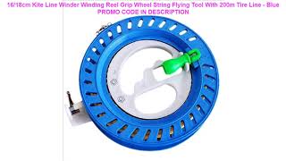 Promocje 16/18cm Kite Line Winder Winding Reel Grip Wheel String Flying Tool With 200m Tire Line -