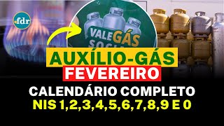 AUXÍLIO GÁS 2025 VOLTOU! Veja o CALENDÁRIO OFICIAL e QUANDO VOCÊ PODE SACAR em FEVEREIRO!