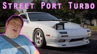 Riding In A LARGE STREETPORT TURBO FC RX7!