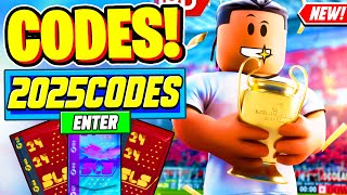 ⚠️New⚠️ ALL WORKING CODES For Super League Soccer 2025 - Roblox Super League Soccer Codes 2025