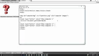 Introduction to Computer Science - HTML/JavaScript - OnClick using IDs/GetElementByID