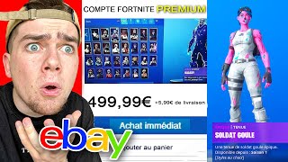 J'ai acheté le Compte FORTNITE de quelqu'un... (ne le faites JAMAIS)