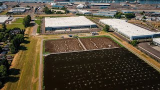 AccuDock and City of Vancouver Industrial Wastewater Pretreatment Lagoon