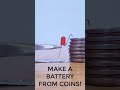 Make a Battery from Coins!