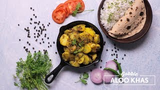 Gobble | Aloo Khas | आलू खास | Super Delicious Dry Aloo Sabji