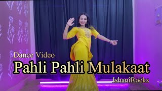 Pehli Pehli Thi Mulakaat Chandani Raat// Dil Ki Dhadkan// Haryanvi Dance Video//पहली पहली मुलाकात