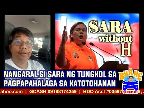 BYAHE SERYE 07/09/2024: NANGARAL SI SARA NG TUNGKOL SA PAGPAPAHALAGA SA KATOTOHANAN