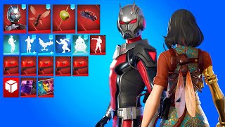 Fortnite ANT-MAN Skin, Ant-Tonio Back Bling and Toothpick Pickaxe showcase!..
