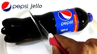 How to Make HUGE GUMMY Pepsi Cola Bottle Shape Jelly Dessert Easy DIY Gummy Cola Soda Jello!