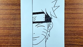 How to Draw Naruto Uzumaki || Easy Anime Drawing step by step