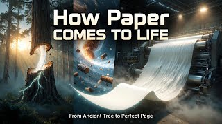 How Paper Comes Into Existence: The Miraculous Journey from Trees to Pages