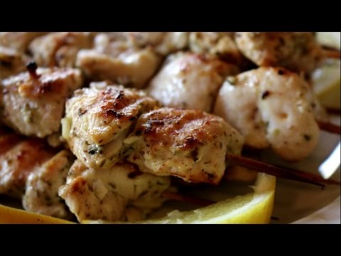 Greek Chicken Souvlaki Greek Chicken Souvlaki
