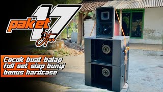 CEK SOUND MINIMALIS BALAP!! Paket 17 juta || bonus hardcase acc