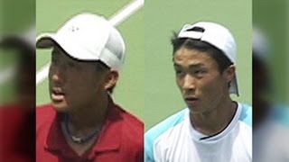 全日本ジュニアテニス選手権'11 U18 準々決勝 中島佑介 VS 栗林聡真