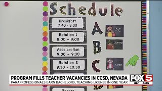 UNLV’s fast-track teaching program fills vacancies in CCSD, Nevada