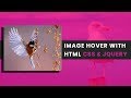 Image Hover Effect with html css and jquery | How to create image hover effect