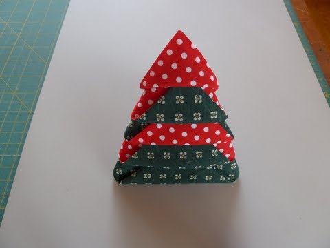Christmas Tree Napkin Fold Youtube