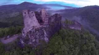 Kastel - Pietrapelosa - castle ruins near Buzet - Istra - Croatia FPV