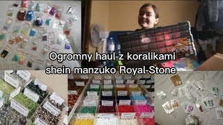 Ogromny haul z koralikami manzuko Royal-Stone shein allegro