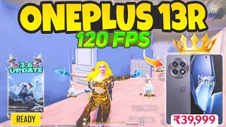 🔥OnePlus 13R 5G BGMI 120Fps ( Secret Quartet Mode 3.6 ) Test with Fps Meter