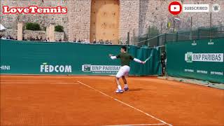 Novak Djokovic Intense Training - Movement Drills On Clay - ATP Tennis