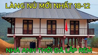 Tin Mới Nhất Về Làng Nủ! Nhà A Thới Đã Lắp Rèm Bên Trong Nhà Quá Đẹp