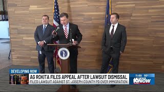 Indiana AG files appeal after lawsuit against St. Joseph County PD over immigration dismissed