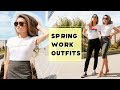 Spring Work Outfit Ideas Lookbook | Spring Work Wear | Miss Louie