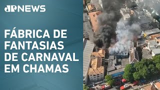 Incêndio no Rio de Janeiro deixa 21 pessoas feridas, 10 delas em estado grave