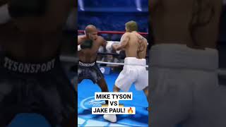 Mike Tyson vs Jake Paul! 🔥 #Shorts | Fight Night Champion Simulation