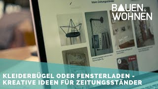 Deko Tipp: Zeitschriftenchaos ade - DIY-Zeitungsständer