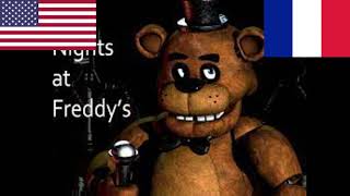 (Requête) Five Nights at Freddy's 1 Song in English and French