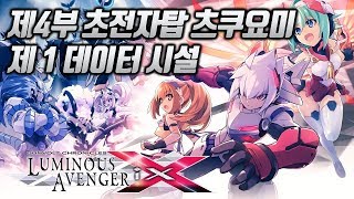 건볼트 크로니클 루미너스 어벤저 [ luminous avenger ix ] 4부 초전자탑 츠크요미,제 1 데이터 시설