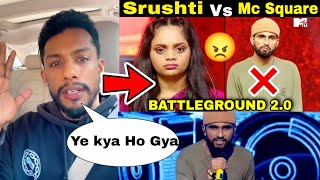Mc Square vs Srushti Tawade Battleground 2.0 | Dino James live talk about | MTV Hustle 2.0