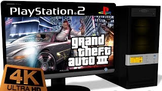 PCSX2 1.5.0 PS2 Emulator - Grand Theft Auto III (2001). Ingame 4K 60FPS. OpenGL #1