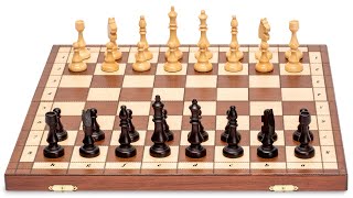 Husaria Large Magnetic Wooden Chess Game Set - 15\