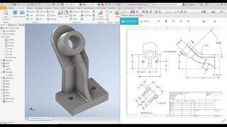 Inventor 2020 Tutorial #112 | 3D Basic Modeling