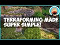 How to Terraform ANY Minecraft Terrain in Creative or Survival! [1.16.2]