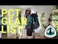 Everything I need to hike 2650 miles on the Pacific Crest Trail || 5,45 kg Lightweight PCT Gear List