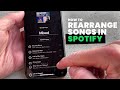 How to Rearrange Songs in a Spotify Playlist