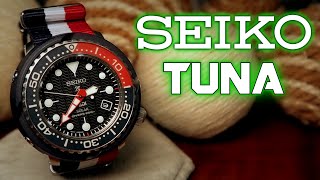 Seiko Tuna Solar PADI Dive Watch Full Review - SNE499 Prospex